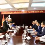 Bac Kan Provincial People’s Committee received and worked with Keieijuku Vietnam Business Community External Relations Committee