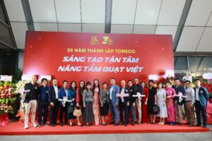 Keier hội tụ tại Lễ kỷ niệm 30 năm thành lập Công ty Cổ phần Cơ điện Tomeco